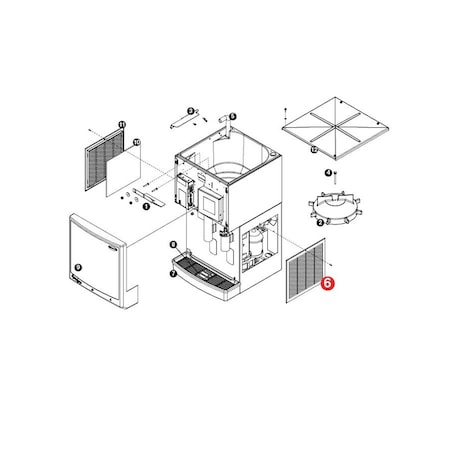 Follett Louver, Exhaust 00192963